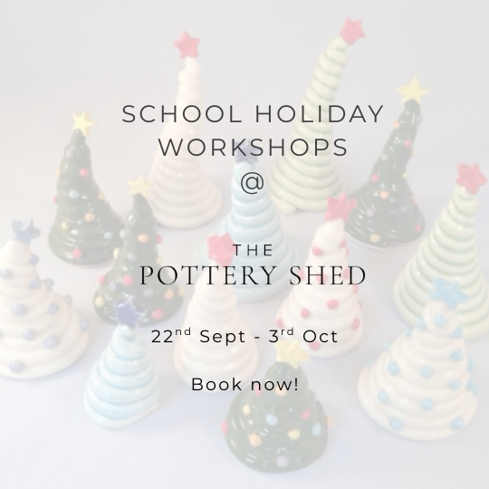 School Holiday Pottery 7-12 years (Sept 2025)