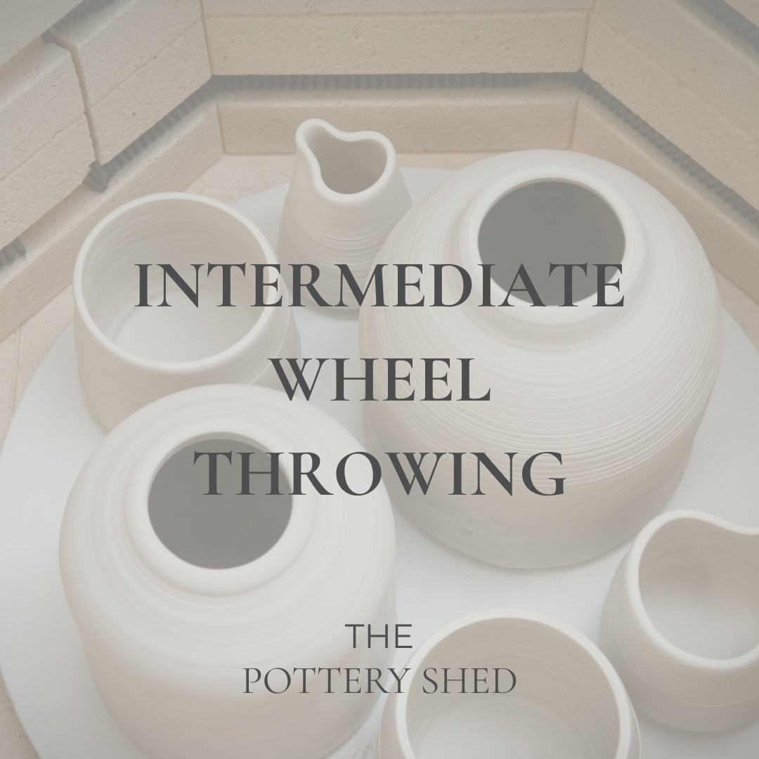 Wheel Throwing Classes - 5 week Intermediate course