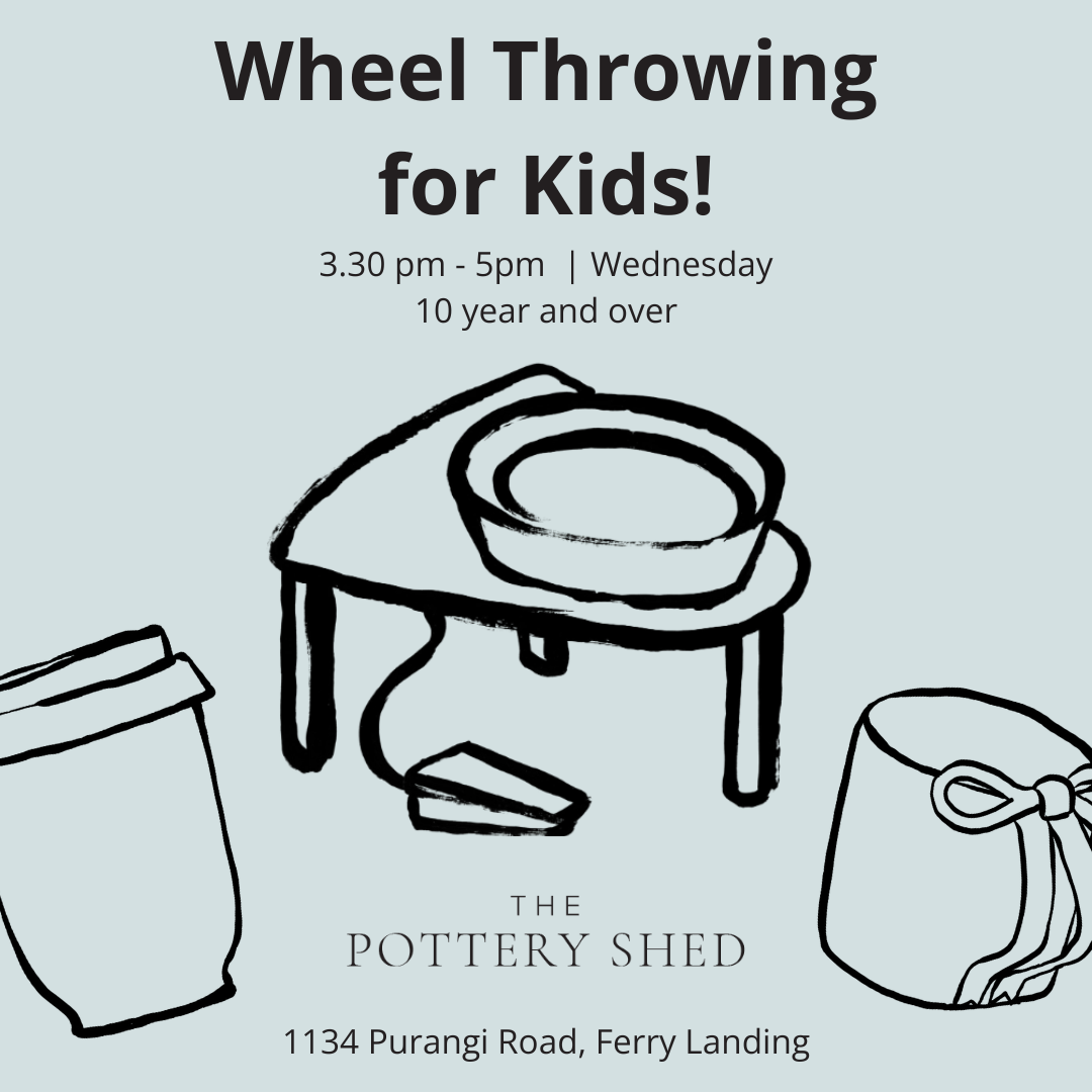 Wheel Throwing for Kids - 10 years & over