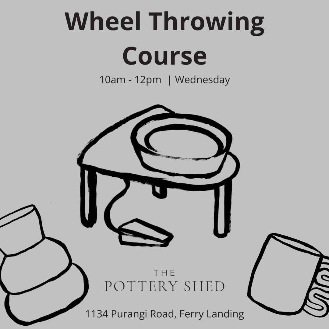 Wheel Throwing Classes - 5 week course