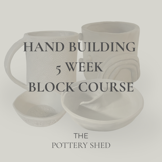 5 Week Hand Building Course