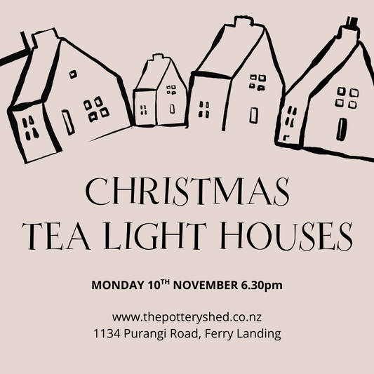Christmas Tea Light Houses