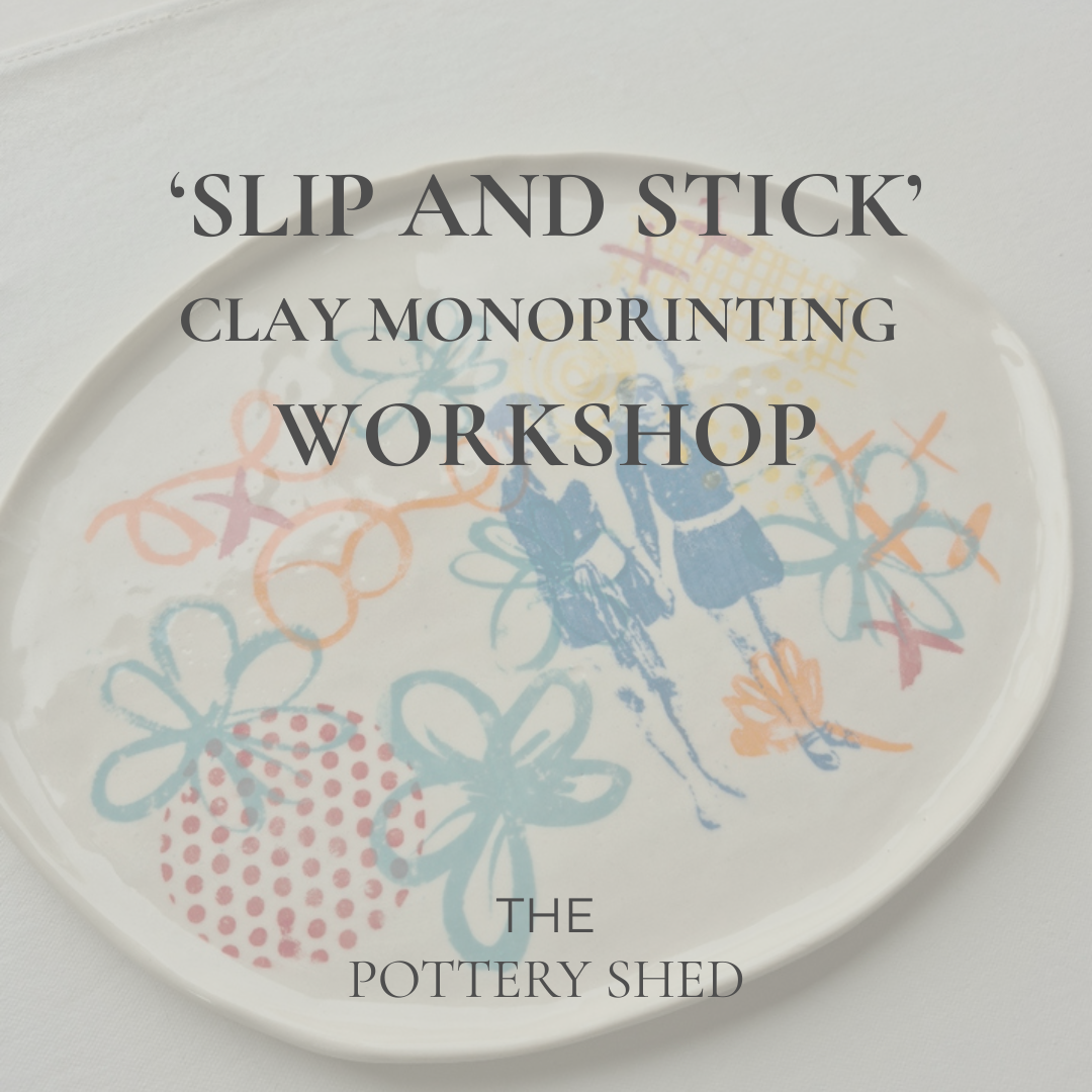 Slip & Stick - Clay Monoprinting
