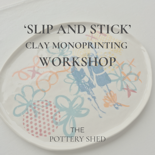 Slip & Stick - Clay Monoprinting