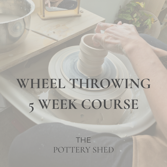 Wheel Throwing Classes - 5 week course